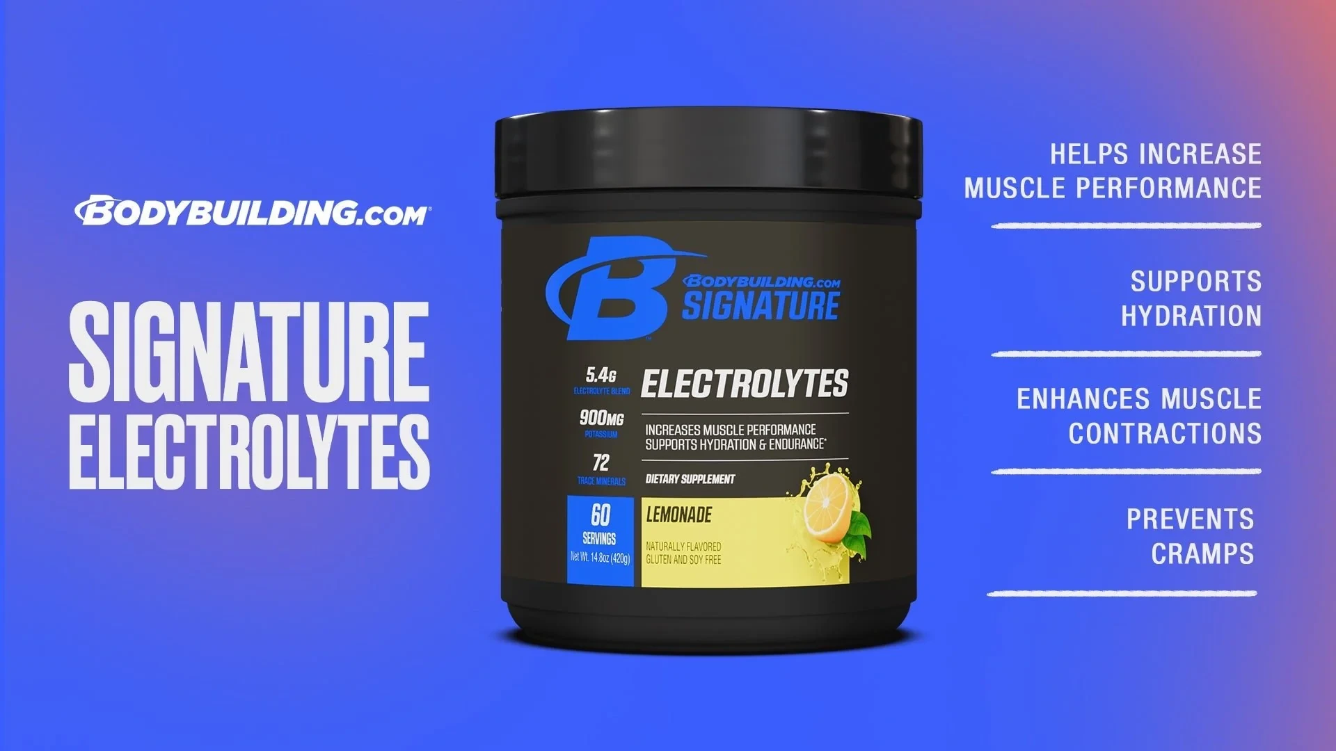 Enhance Hydration, Rep Volume, and Endurance with Signature Electrolytes